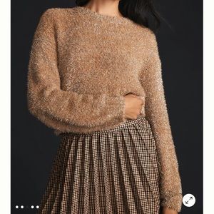 NWT Maeve Anthropologie tinsel sweater